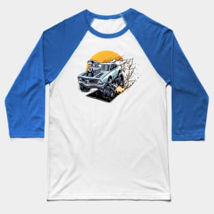 GTO Hotrod Baseball T-Shirt